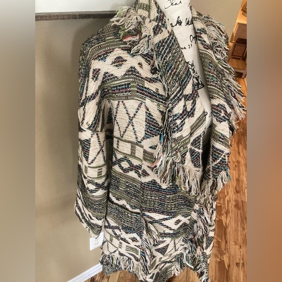 Zara Basic woman’s cardigan earthy colors size M-L - Picture 1 of 9